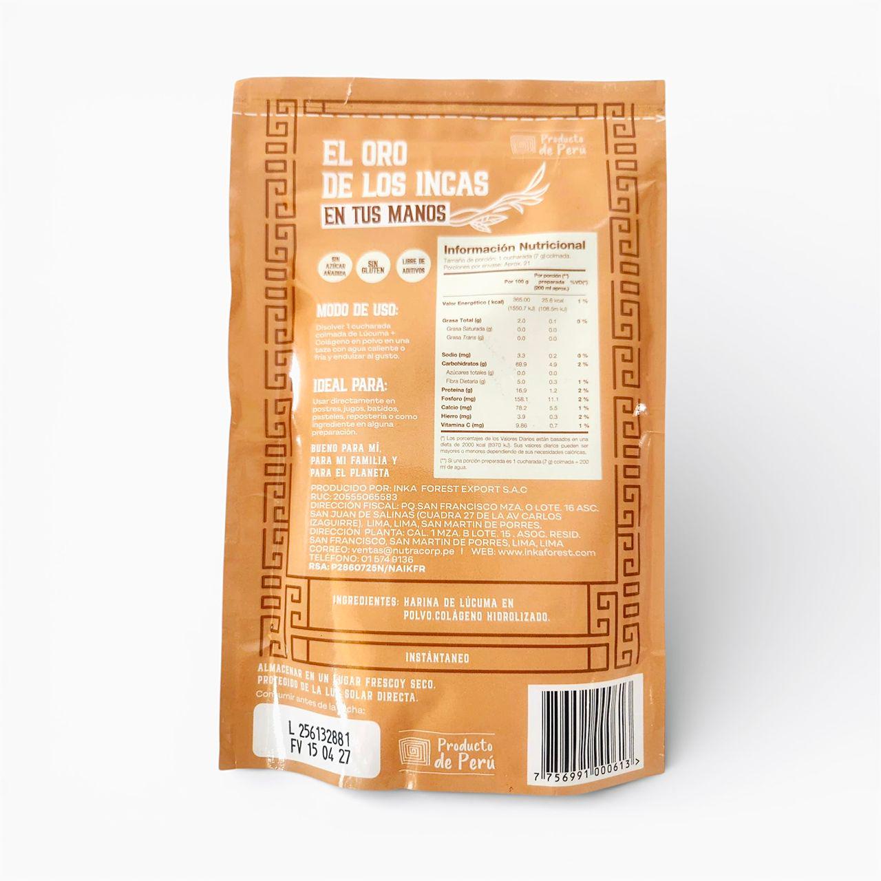 Lucuma + Collagen Powder 150g – Superfood Sweetener for Beauty & Wellness