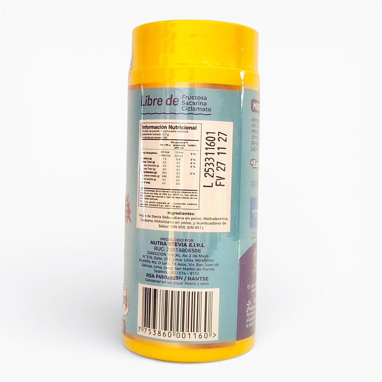 La Boliviana Stevia with Collagen – Natural Sweetener + Beauty Boost 150gr