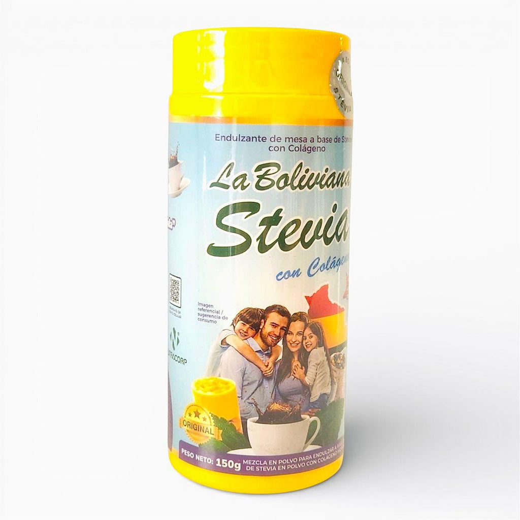 La Boliviana Stevia with Collagen – Natural Sweetener + Beauty Boost 150gr